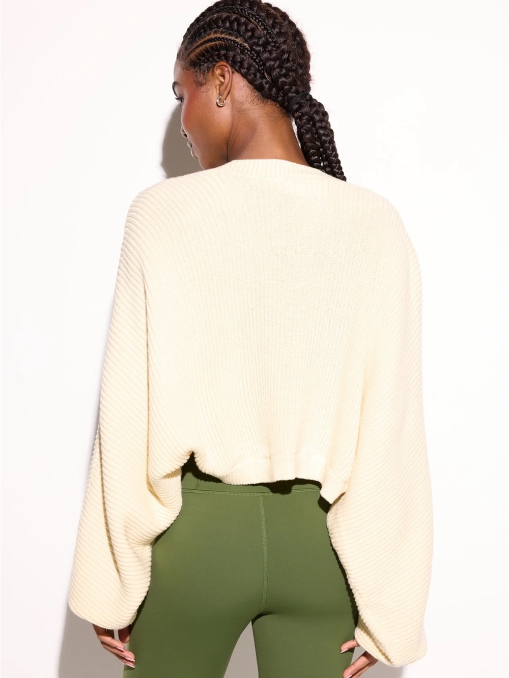 Spiritual Gangster Vera Studio Shrug with Balloon Sleeves - Picture 3 of 5